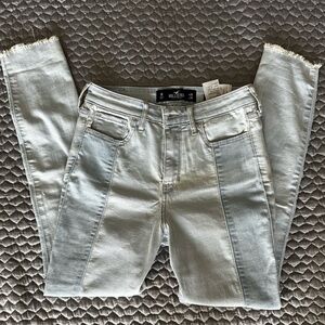 Hollister high-rise crop super skinny 1R w25 L26